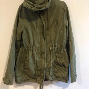 Army green jacket